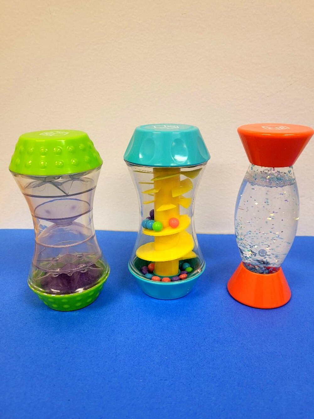 Learning Resources Sensory Trio Fidget Tubes Sensory For Children Glitter Sand